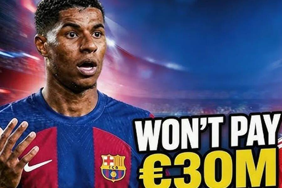 拉什福德13球14助为何还不值3000万买断?巴萨嫌弃原因曝光,不只因为钱